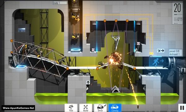 Bridge Constructor Portal Screenshot 3