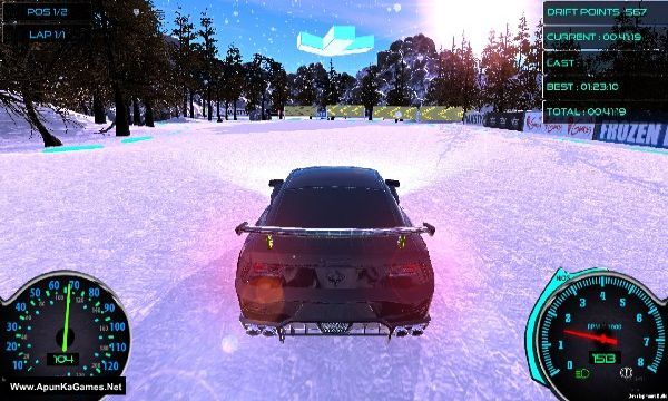 Frozen Drift Race Screenshot 1
