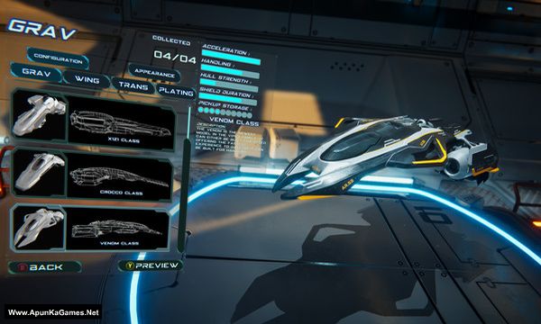 Antigraviator: Viper Trails Screenshot 3, Full Version, PC Game, Download Free