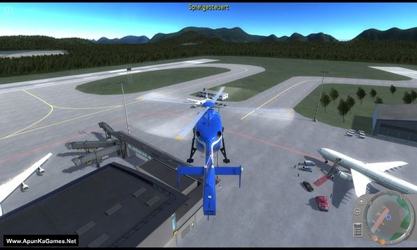 Police Helicopter Simulator Screenshot 1, Full Version, PC Game, Download Free