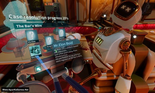 Mr.Hack Jack: Robot Detective Screenshot 1, Full Version, PC Game, Download Free