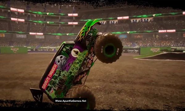 Monster Jam Steel Titans Screenshot 2, Full Version, PC Game, Download Free