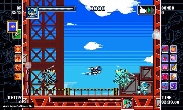 Mighty Gunvolt Burst Screenshot 1, Full Version, PC Game, Download Free