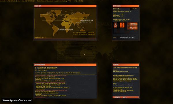 Hacker Evolution - 2019 HD remaster Screenshot 2, Full Version, PC Game, Download Free
