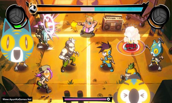 Super Dodgeball Beats Screenshot 1, Full Version, PC Game, Download Free