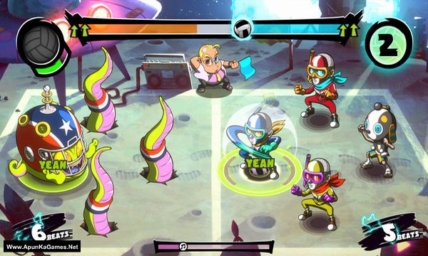 Super Dodgeball Beats Screenshot 2, Full Version, PC Game, Download Free