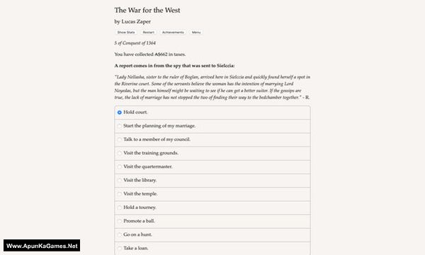 The War for the West Screenshot 1, Full Version, PC Game, Download Free