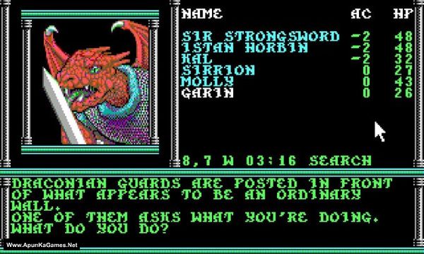 Dungeons and Dragons: Krynn Series Screenshot 2, Full Version, PC Game, Download Free
