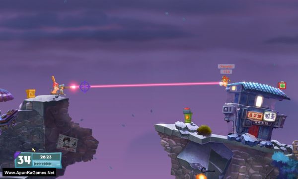 Worms W.M.D Screenshot 2, Full Version, PC Game, Download Free