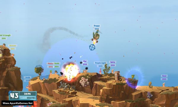 Worms W.M.D Screenshot 3, Full Version, PC Game, Download Free