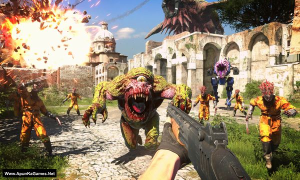 Serious Sam 4 Screenshot 1, Full Version, PC Game, Download Free