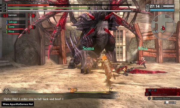 God Eater Resurrection Screenshot 1, Full Version, PC Game, Download Free