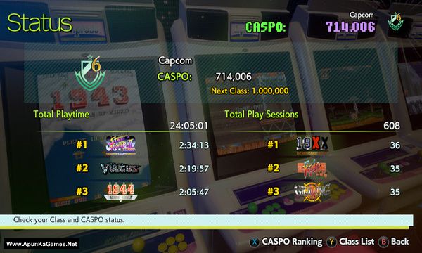 Capcom Arcade Stadium Screenshot 3, Full Version, PC Game, Download Free