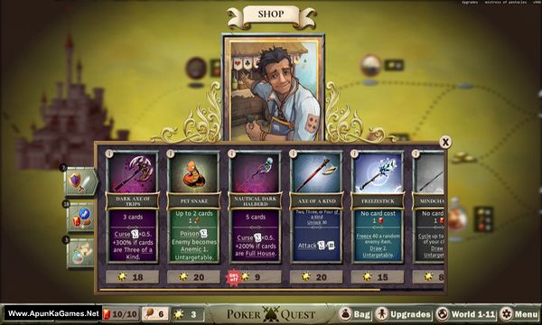 Poker Quest Screenshot 1, Full Version, PC Game, Download Free