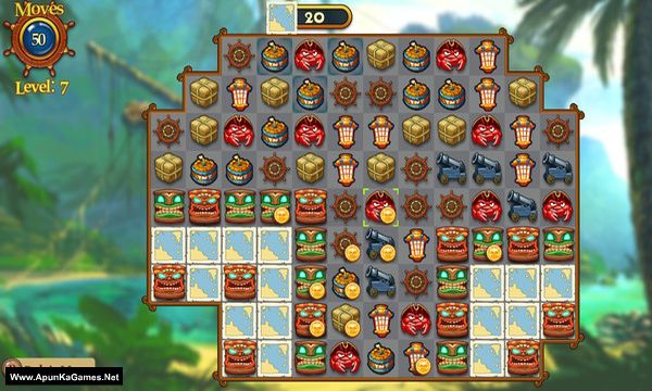 Match Three Pirates 2 Screenshot 1, Full Version, PC Game, Download Free