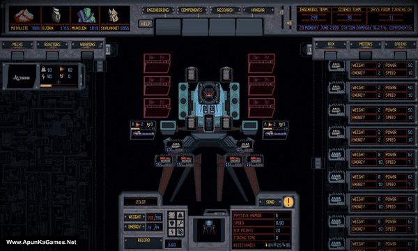Mech Engineer Screenshot 1, Full Version, PC Game, Download Free