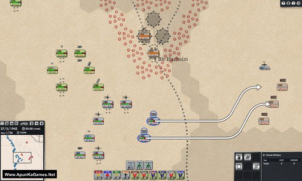 Attack at Dawn: North Africa Screenshot 1, Full Version, PC Game, Download Free