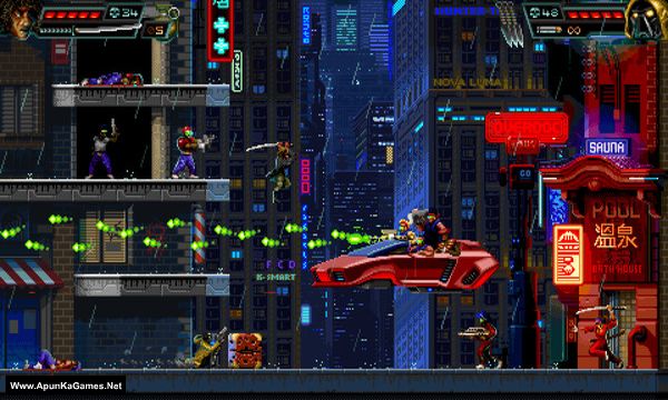 Huntdown Screenshot 1, Full Version, PC Game, Download Free