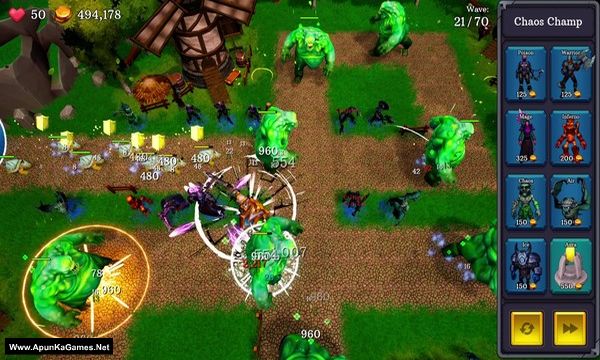 Champs TD Screenshot 1, Full Version, PC Game, Download Free
