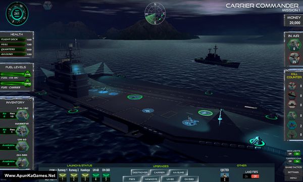 Carrier Commander Screenshot 1, Full Version, PC Game, Download Free