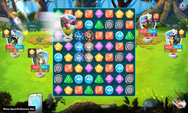 Beasties - Monster Trainer Puzzle RPG Screenshot 1, Full Version, PC Game, Download Free