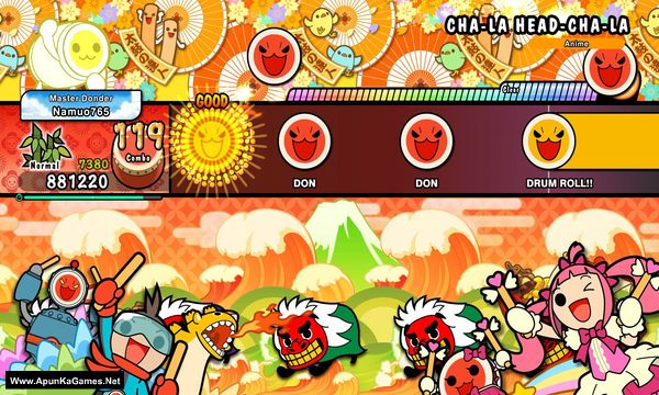 Taiko no Tatsujin: The Drum Master Screenshot 1, Full Version, PC Game, Download Free