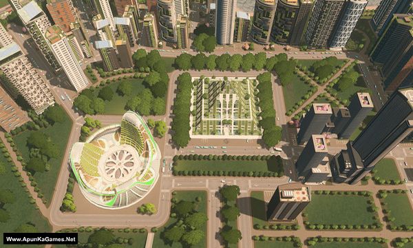 Cities: Skylines Green Cities Screenshot 1, Full Version, PC Game, Download Free