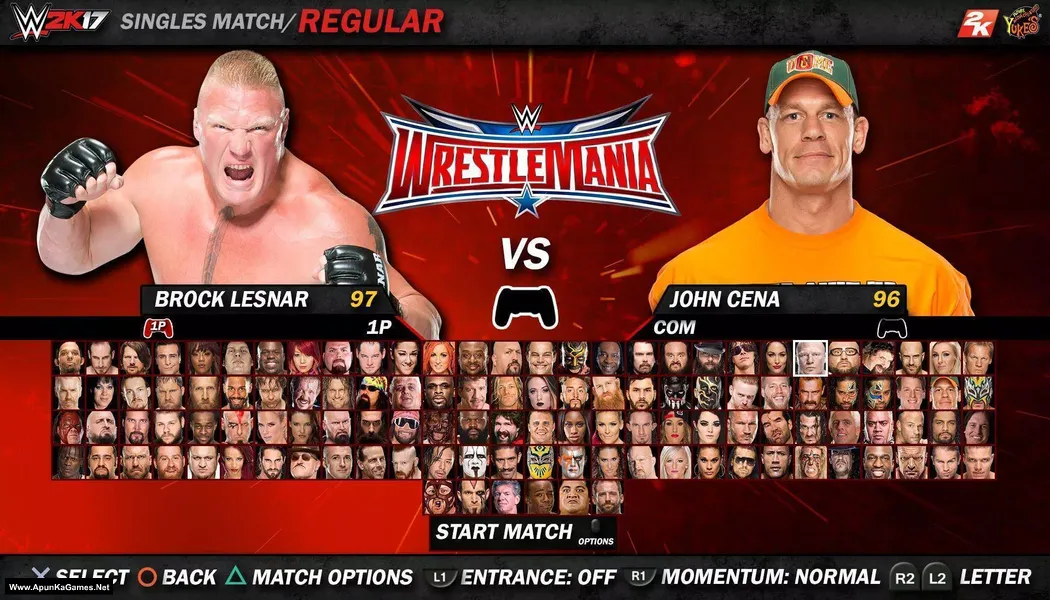 WWE 2K17 Screenshot 1, Gameplay images, photos